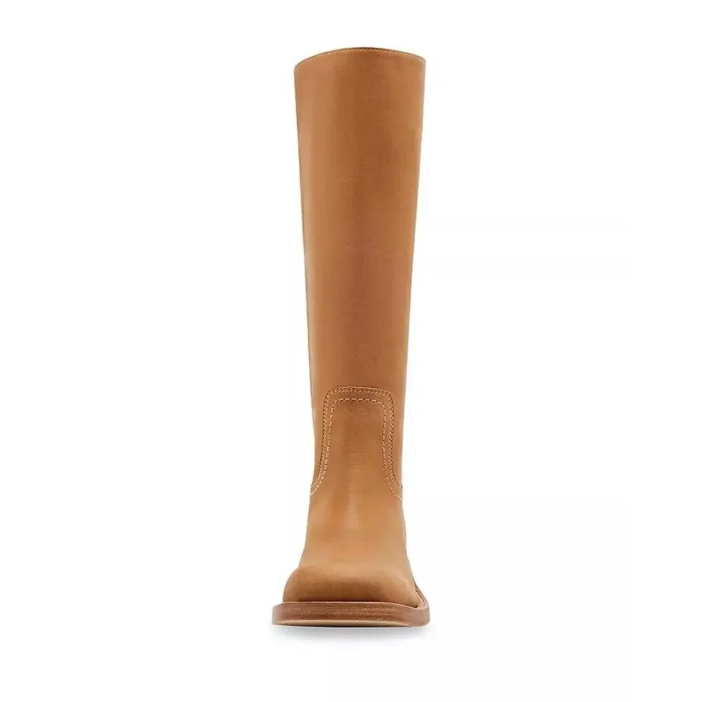 Steve Madden Riggs Banana Leather Boots Size 9.5 MSRP $199